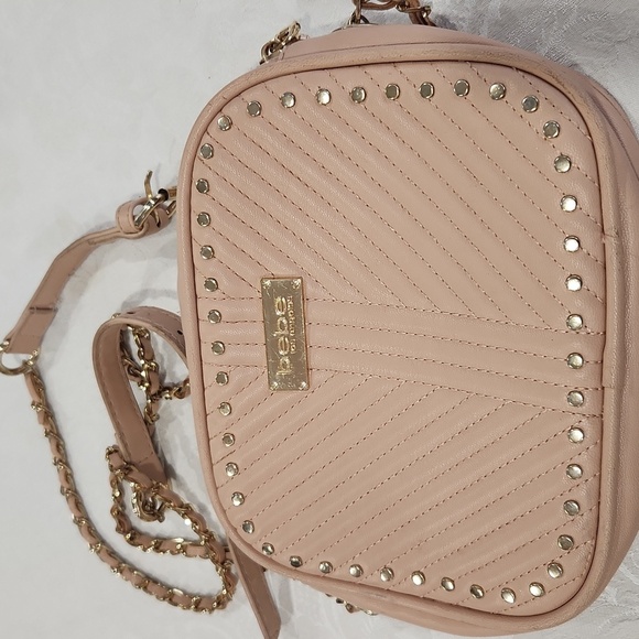 Bebe Hannah Camera Crossbody Beige EUC - Picture 11 of 11